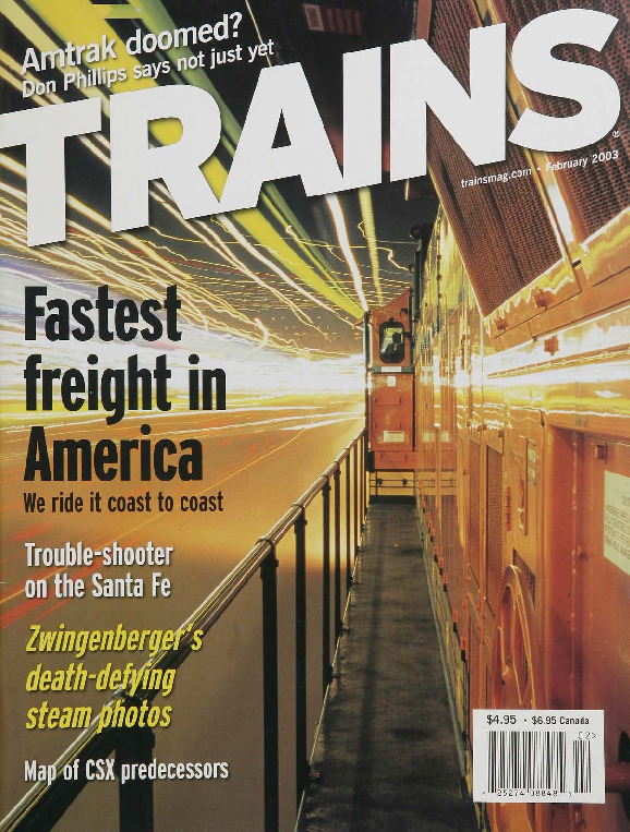 Trains, February 2003