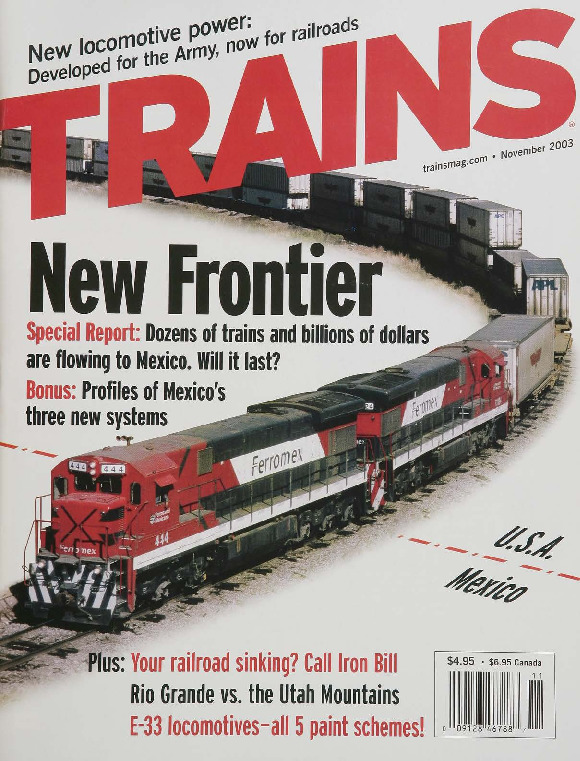 Trains, November 2003