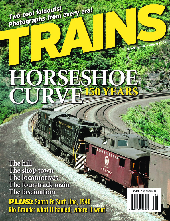 Trains, August 2004