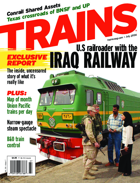 Trains, July 2004
