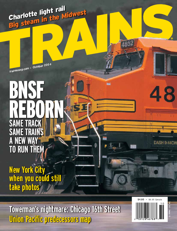 Trains, October 2004