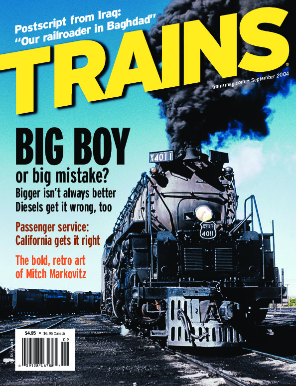 Trains, September 2004