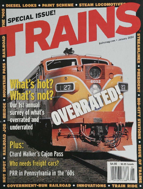 Trains, January 2004