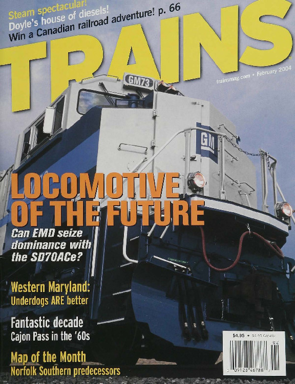 Trains, February 2004