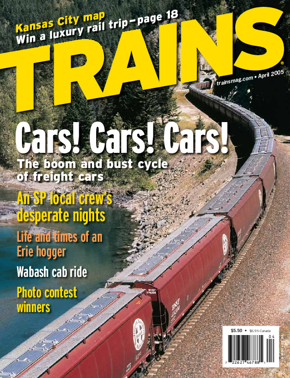 Trains, April 2005