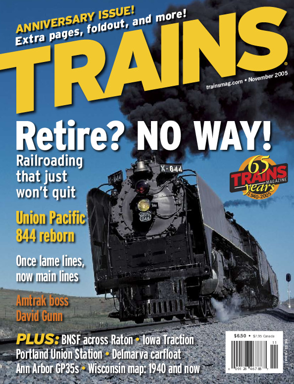 Trains, November 2005