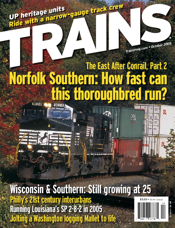 Trains, October 2005