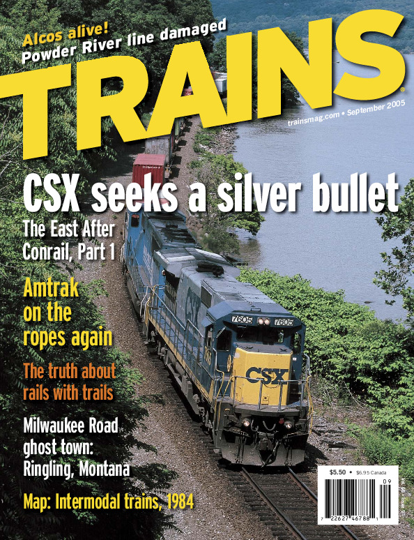 Trains, September 2005