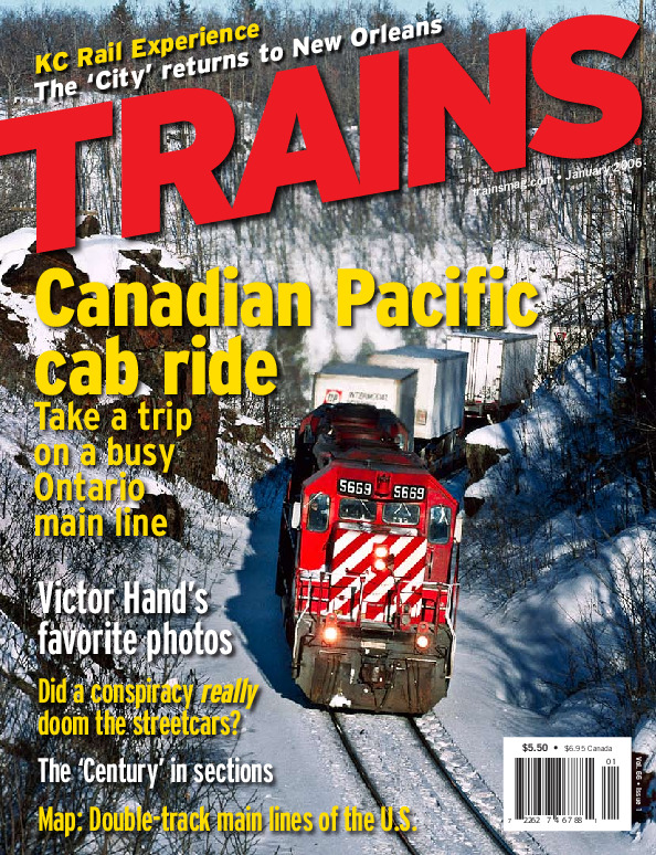 Trains, January 2006