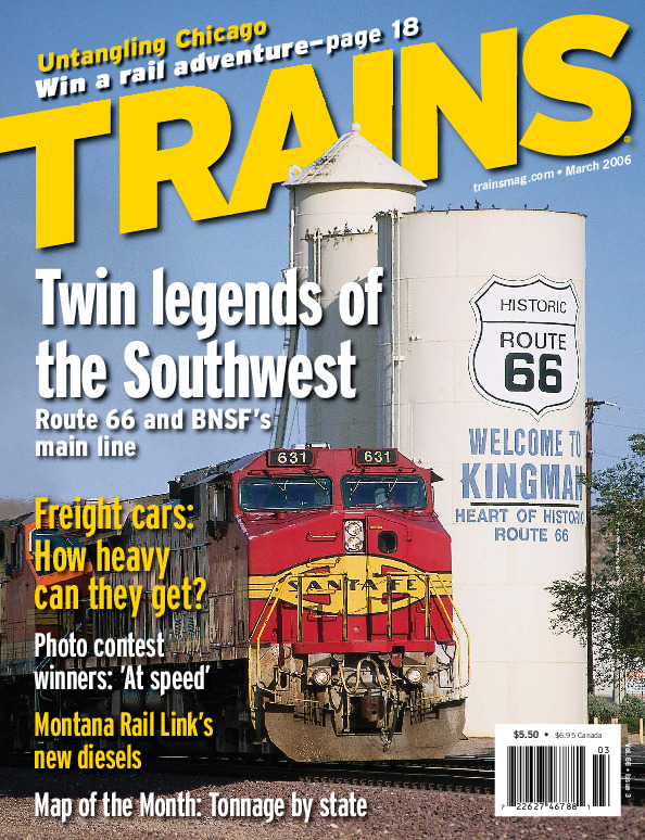 Trains, March 2006