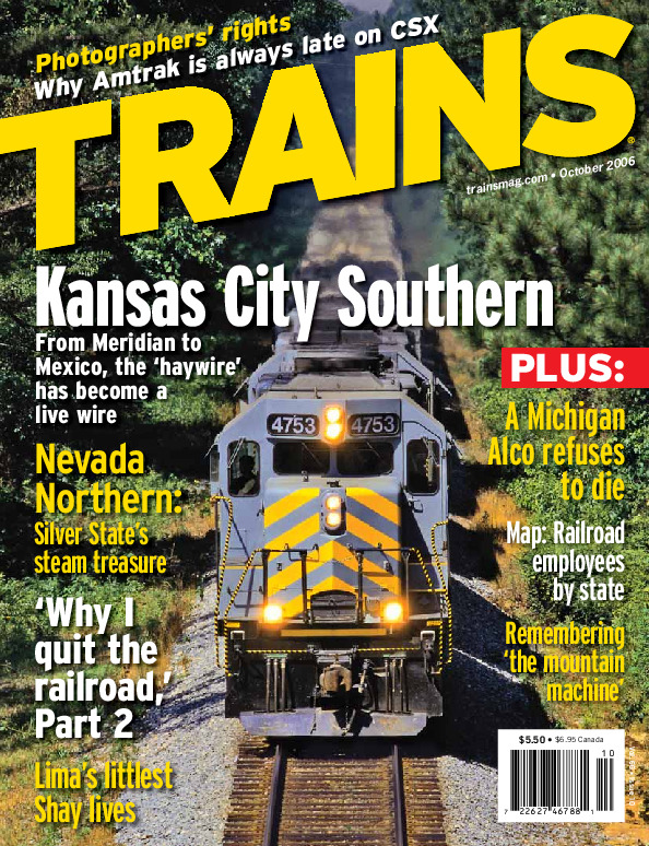 Trains, October 2006