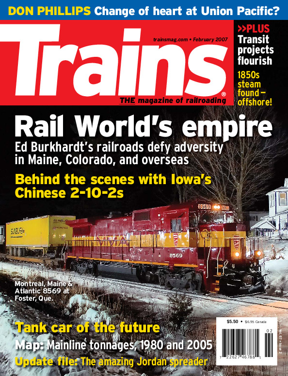 Trains, February 2007