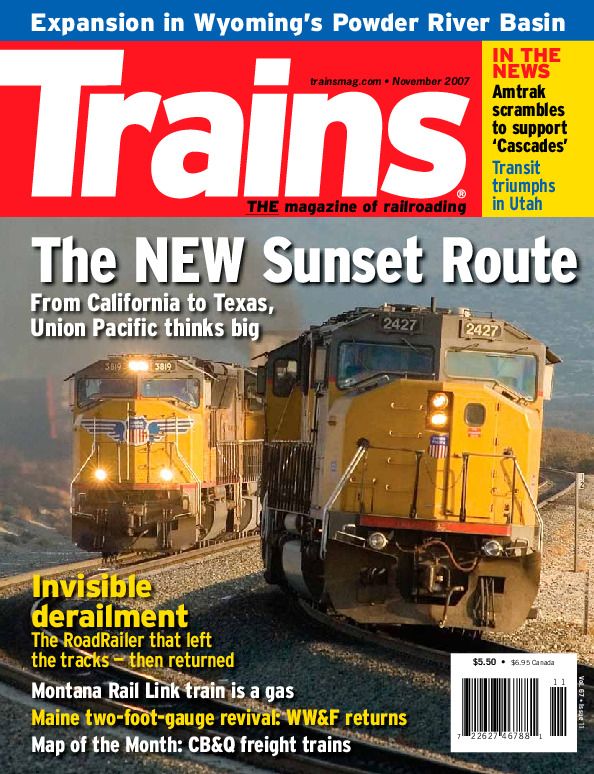 Trains, November 2007