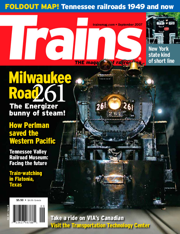 Trains, September 2007