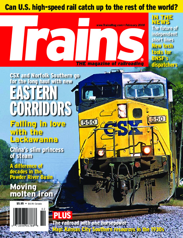 Trains, February 2008