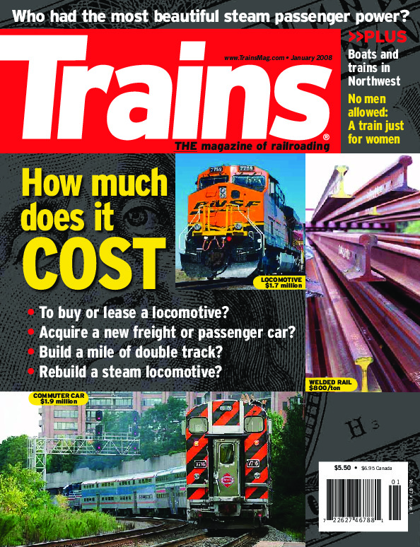 Trains, January 2008