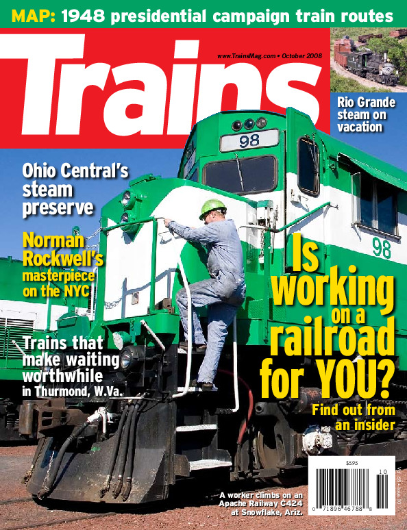 Trains, October 2008