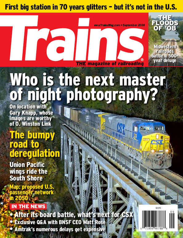 Trains, September 2008
