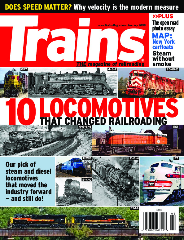 Trains, January 2009