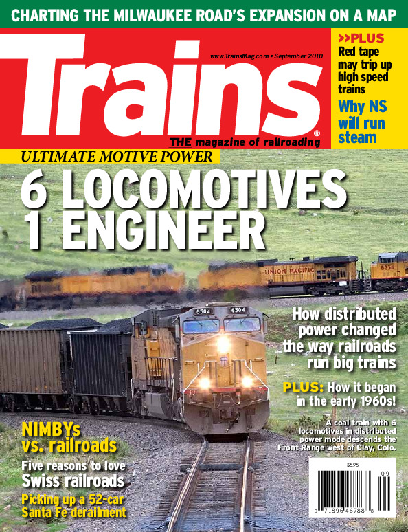 Trains, September 2010