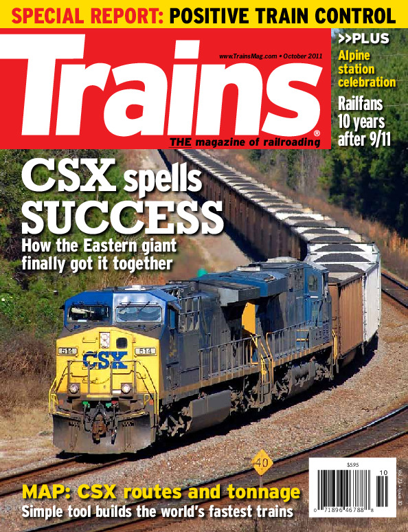 Trains, October 2011