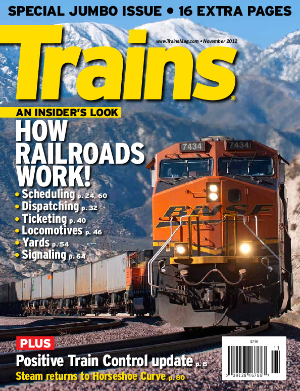 Trains, November 2012