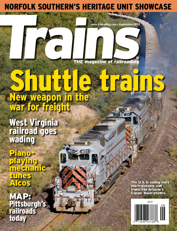 Trains, September 2012