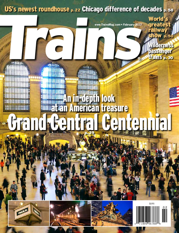 Trains, February 2013