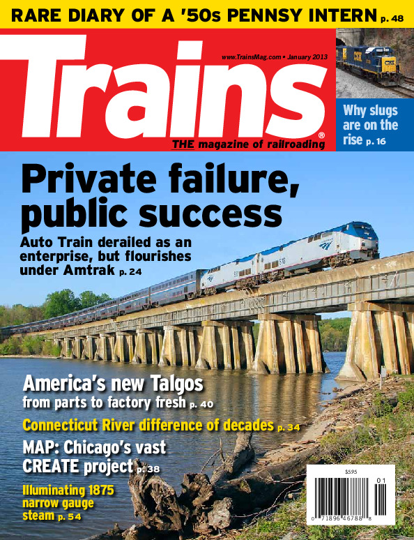 Trains, January 2013