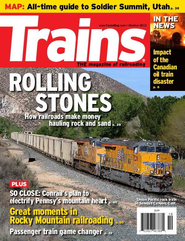 Trains, October 2013