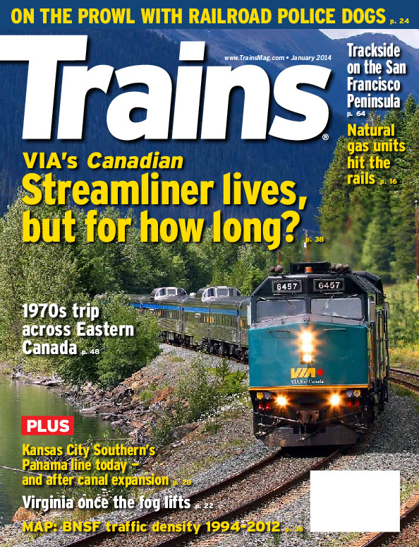 Trains, January 2014