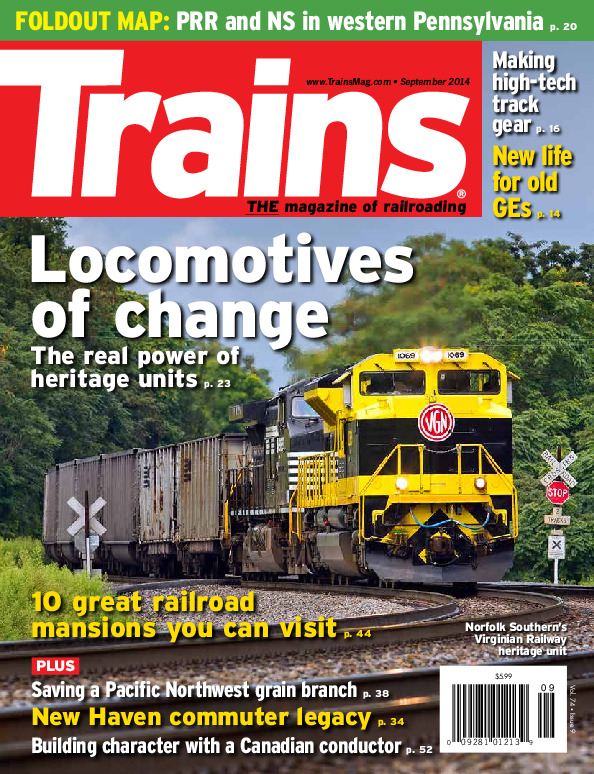 Trains, September 2014
