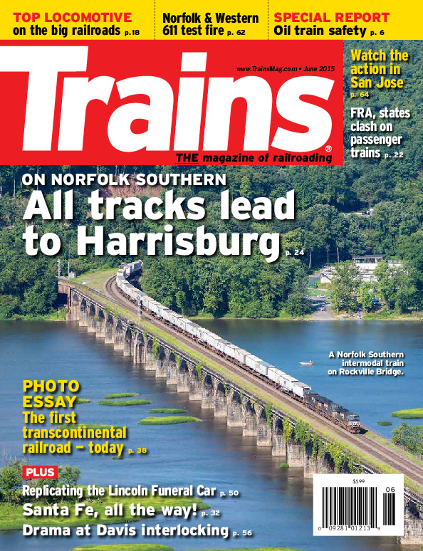 Trains, June 2015