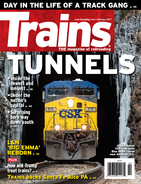 Trains, February 2017