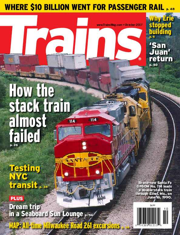 Trains, October 2017