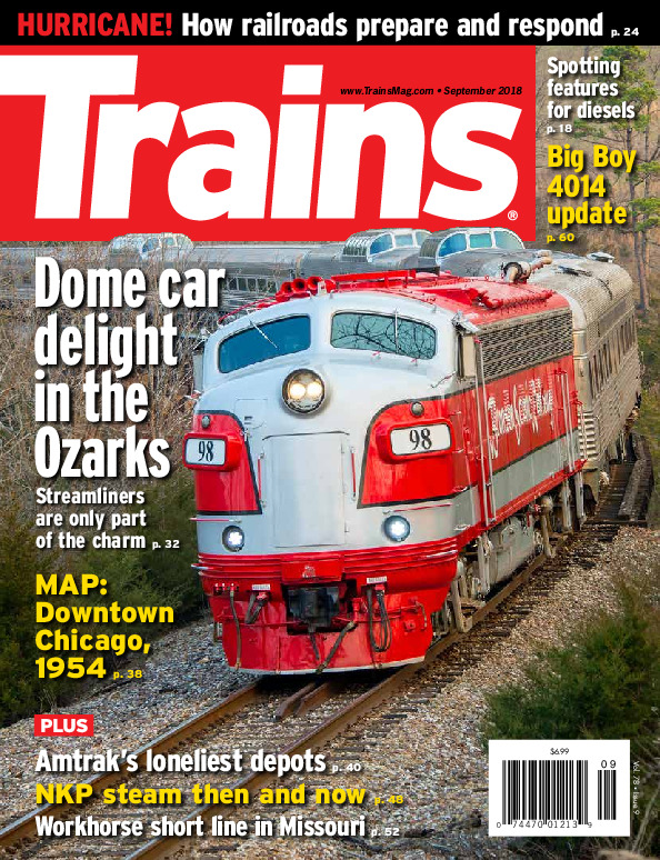 Trains, September 2018