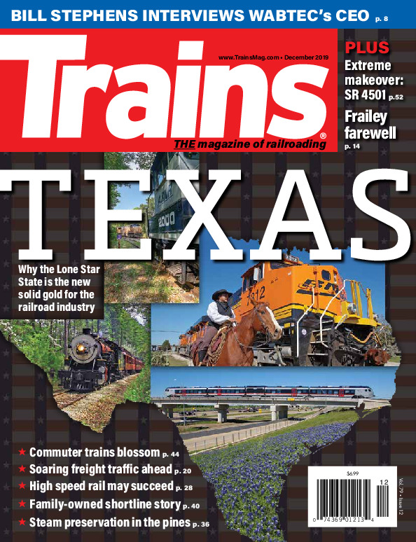 Trains, December 2019