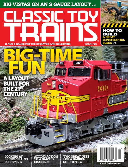 Classic Toy Trains, March 2021