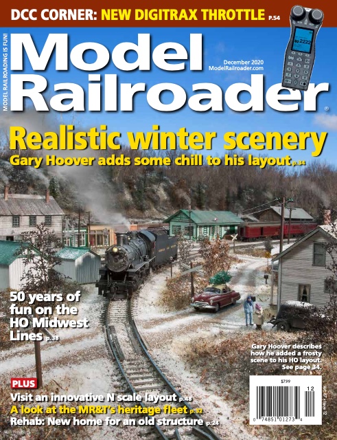 Model Railroader, December 2020