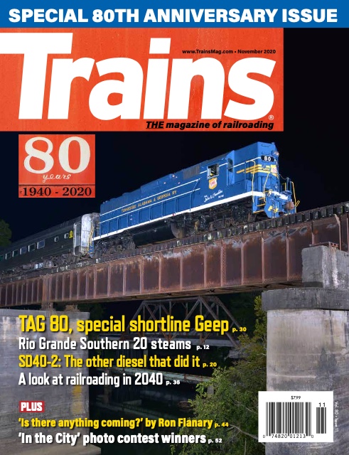 Trains, November 2020