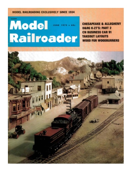 Model Railroader, June 1973