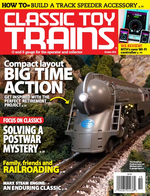 Classic Toy Trains, October 2016