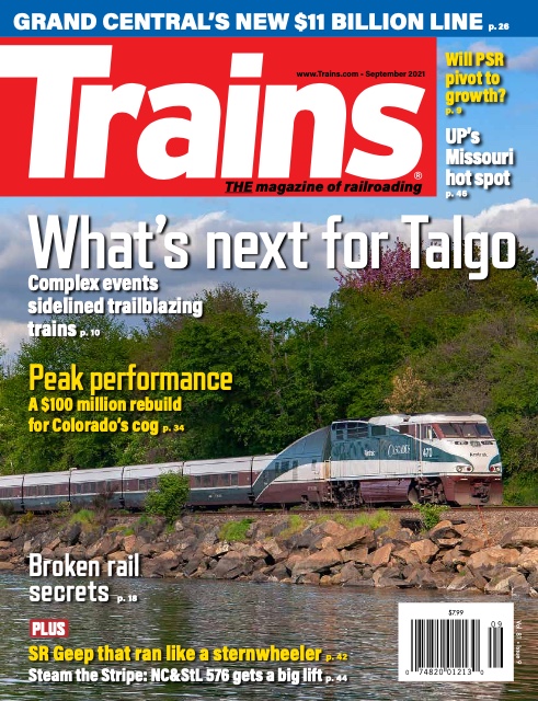 Trains, September 2021