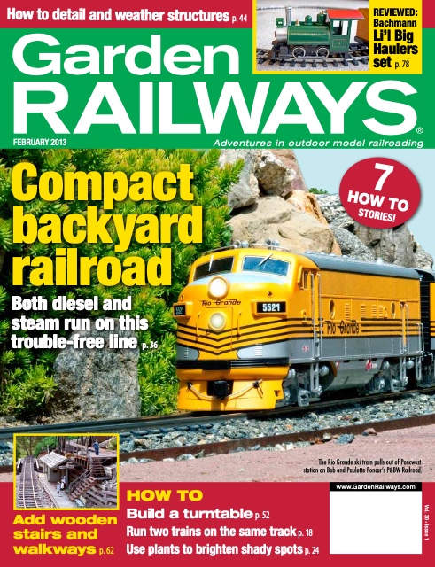 Garden Railways, February 2013