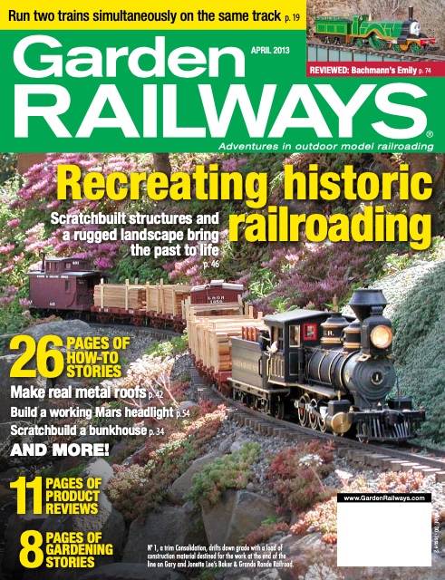 Garden Railways, April 2013