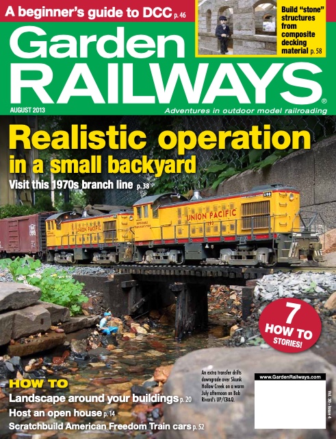 Garden Railways, August 2013