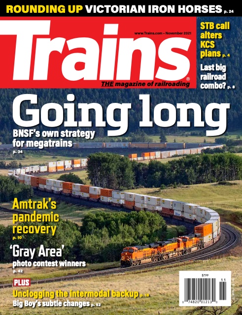 Trains, November 2021