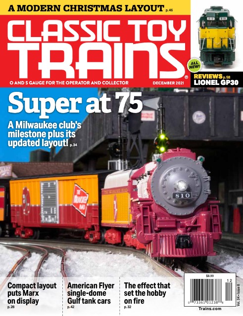 Classic Toy Trains, December 2021