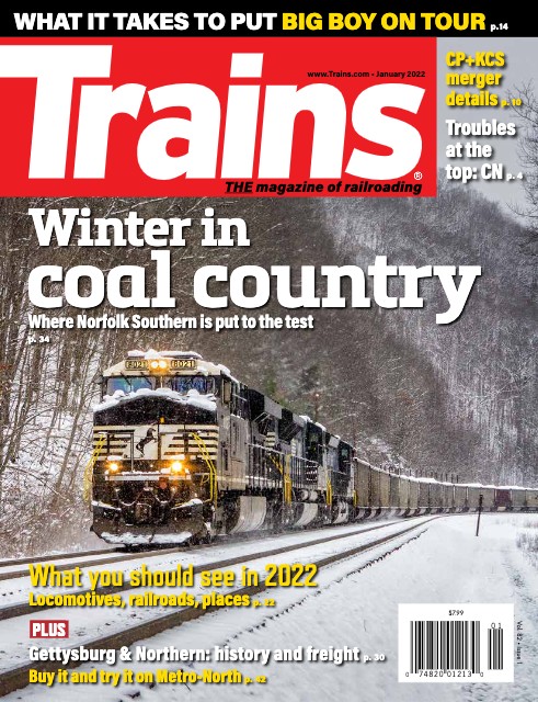 Trains, January 2022