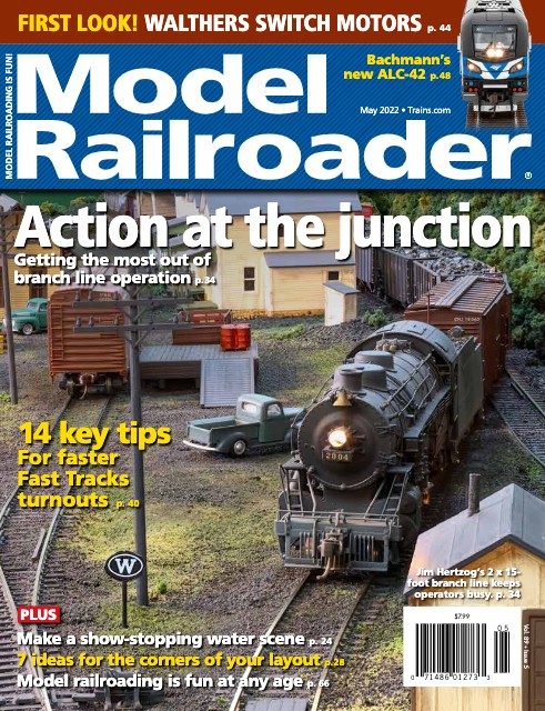 Model Railroader, May 2022